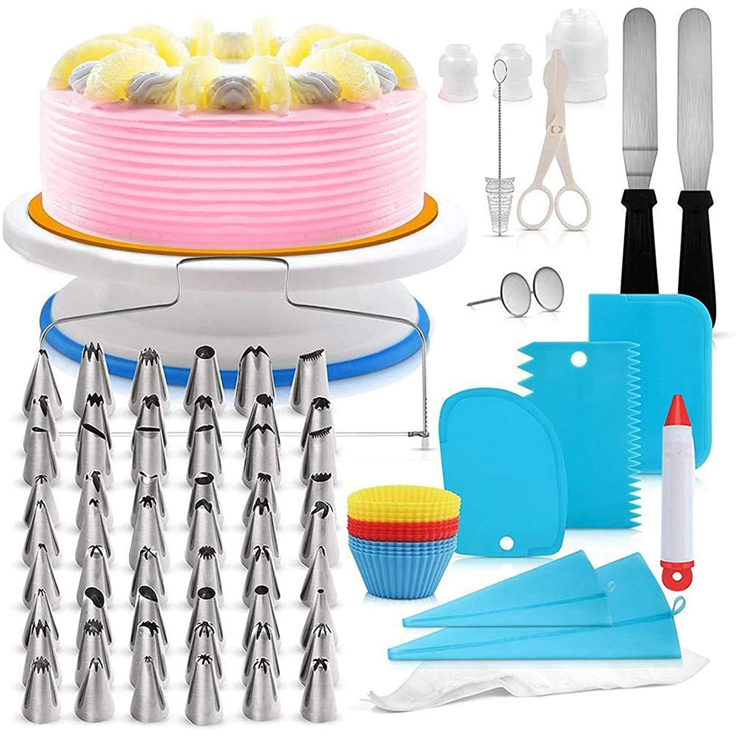Home Kitchen Cake Baking Tools Set Decorating Supplies Kit DIY Accessories