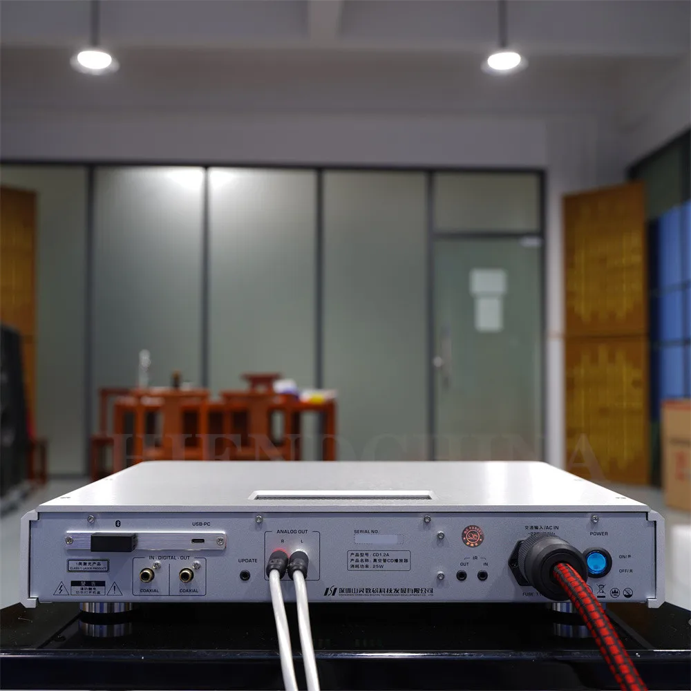 R-052 Shanling CD1.2 a Hi-end CD Player Vacuum Tube CD Player PC HiFi 24bit/192kHz USB DAC PCM1796 DAC Audiophile CD Player