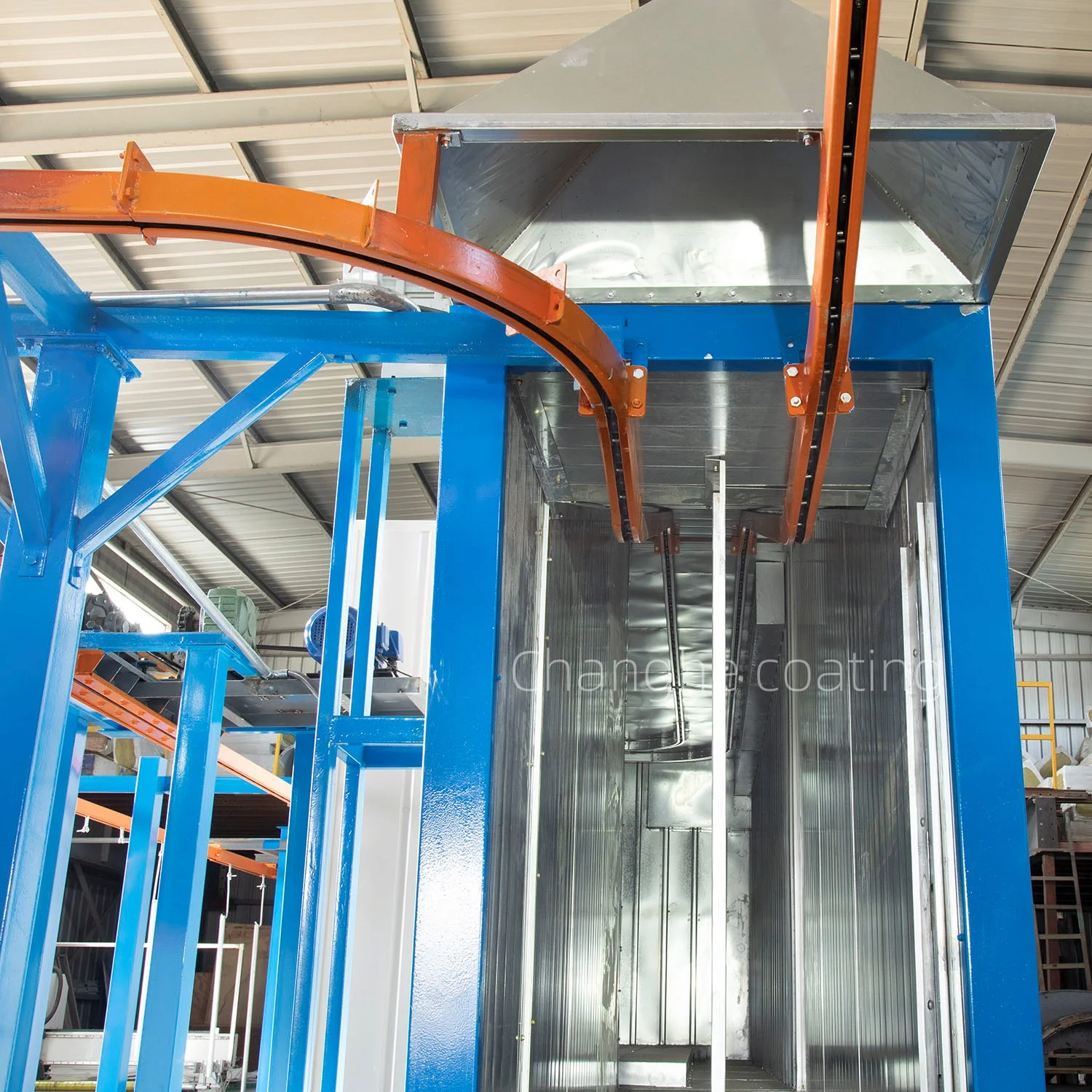 Changhe Full Automatic Electrostatic Powder Coating Line for Spray ...
