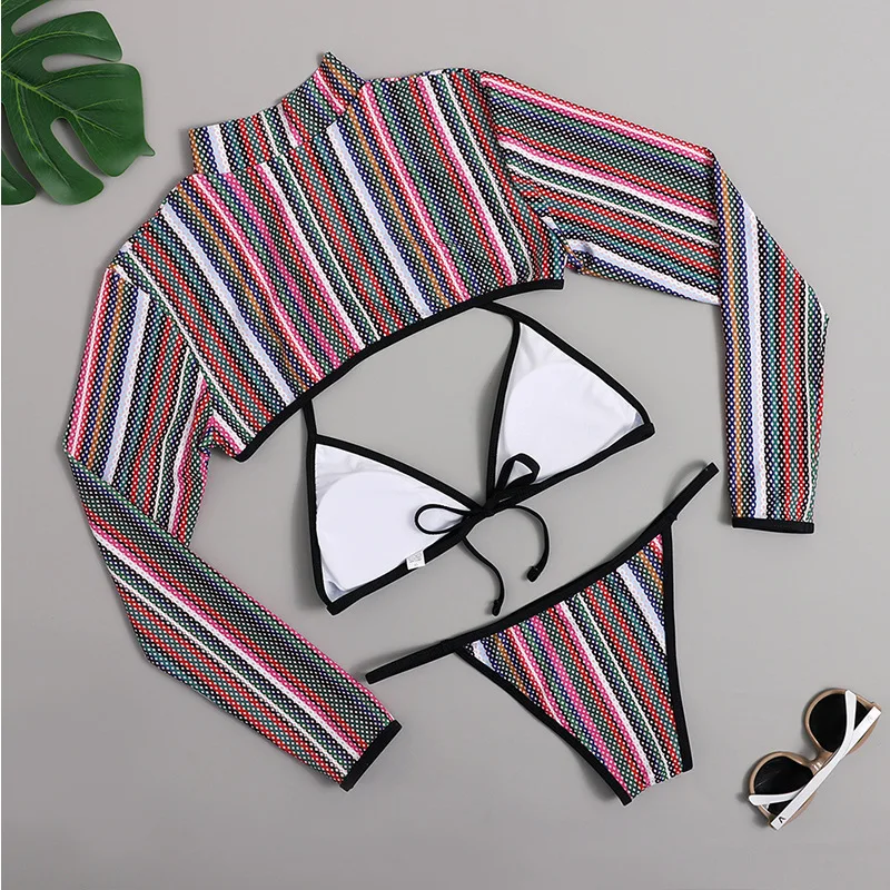 And Cover up Transparent for Mature Women Brazilian Fashion Show Sexy Set With Long Skirt African Best Bikinis Handmade Bikini
