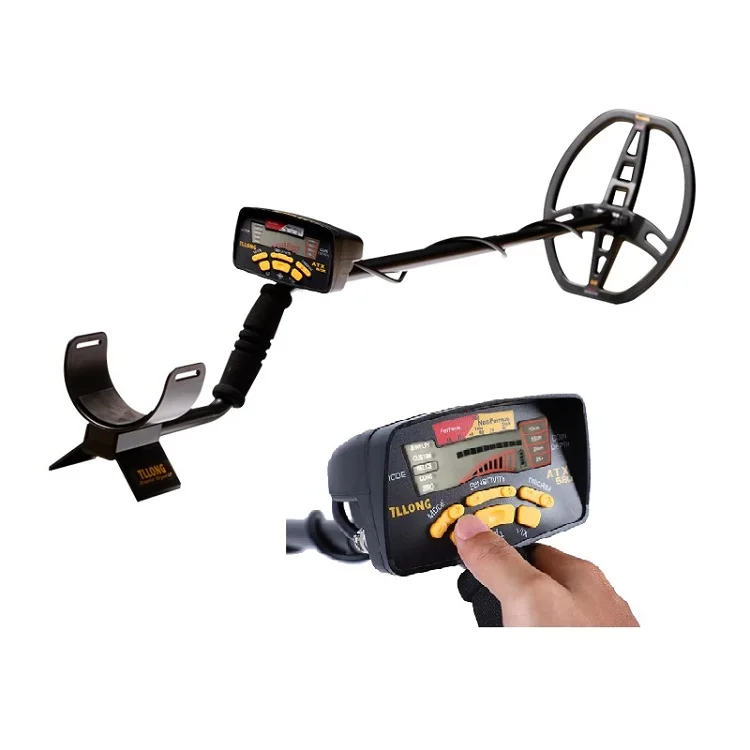 LCD Display Screen Waterproof Searching Coil Detector  Gold Hunter for Professional User