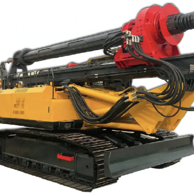 LR130 30m Pile Driving Machine Helical Screw Piles Work Used Rotary Drilling Piling Rig Machine Price