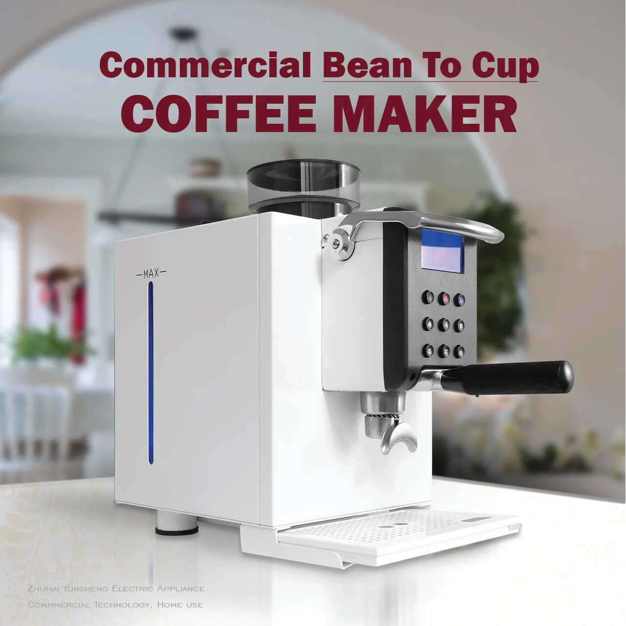 China Bean To Cup Commercial Electric Maker Espresso Coffee