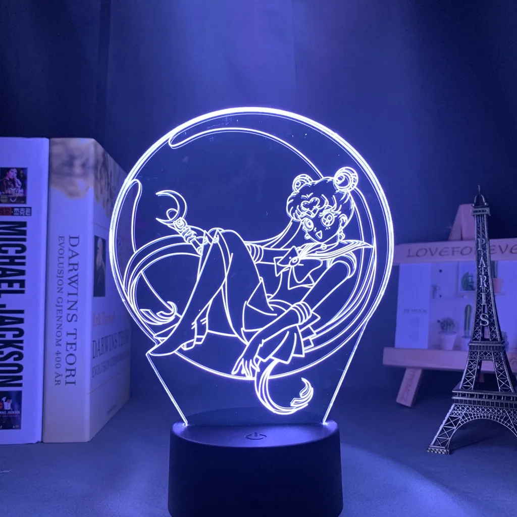 Sailor Moon LED Touch Lamp