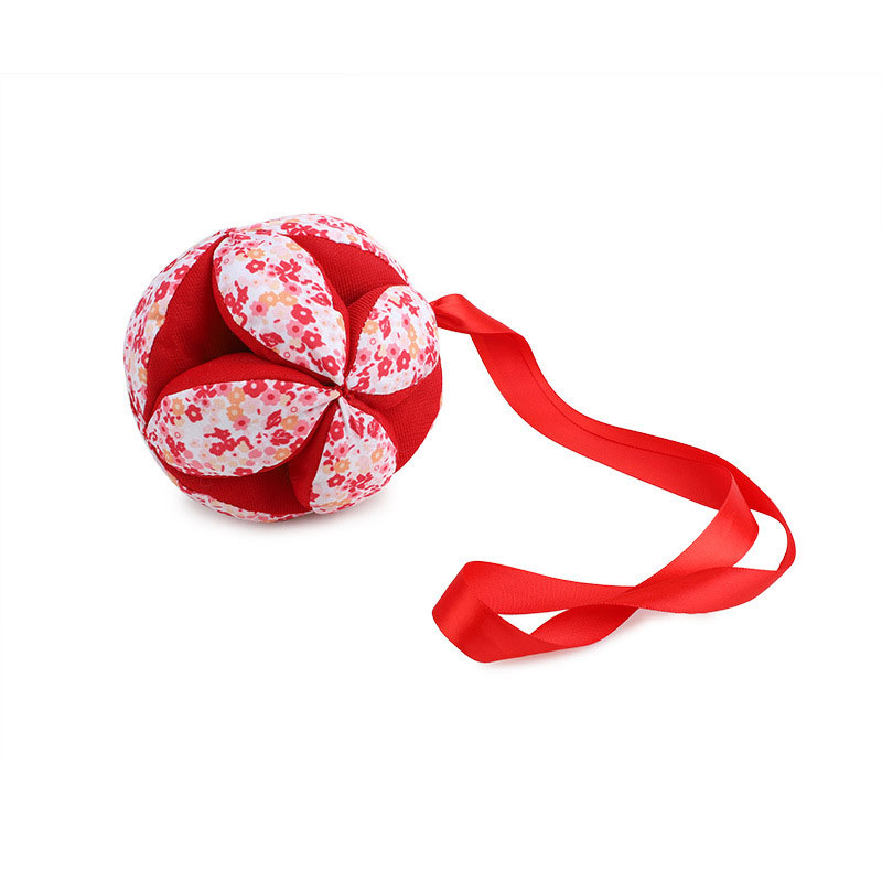 Детский неактивный ручной захват плюшевый Мягкий Мяч кровать подвесной мяч тканевый шар