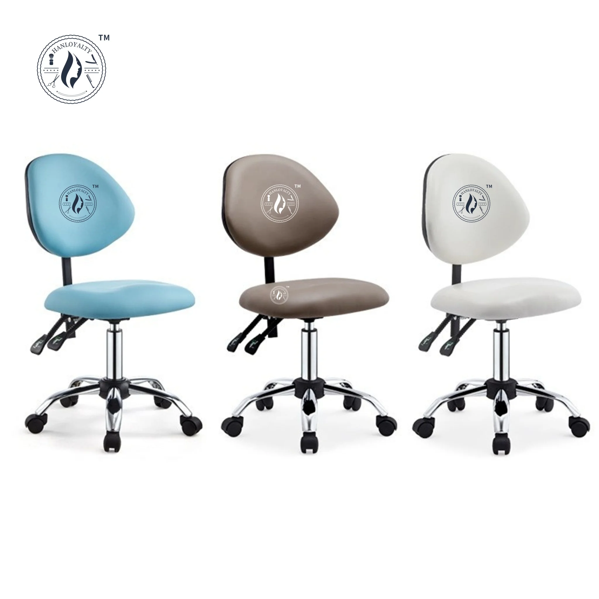 Высококачественный стоматологический маникюрный стул hanloy парикмахерский кресло для врачей медсестер косметолога