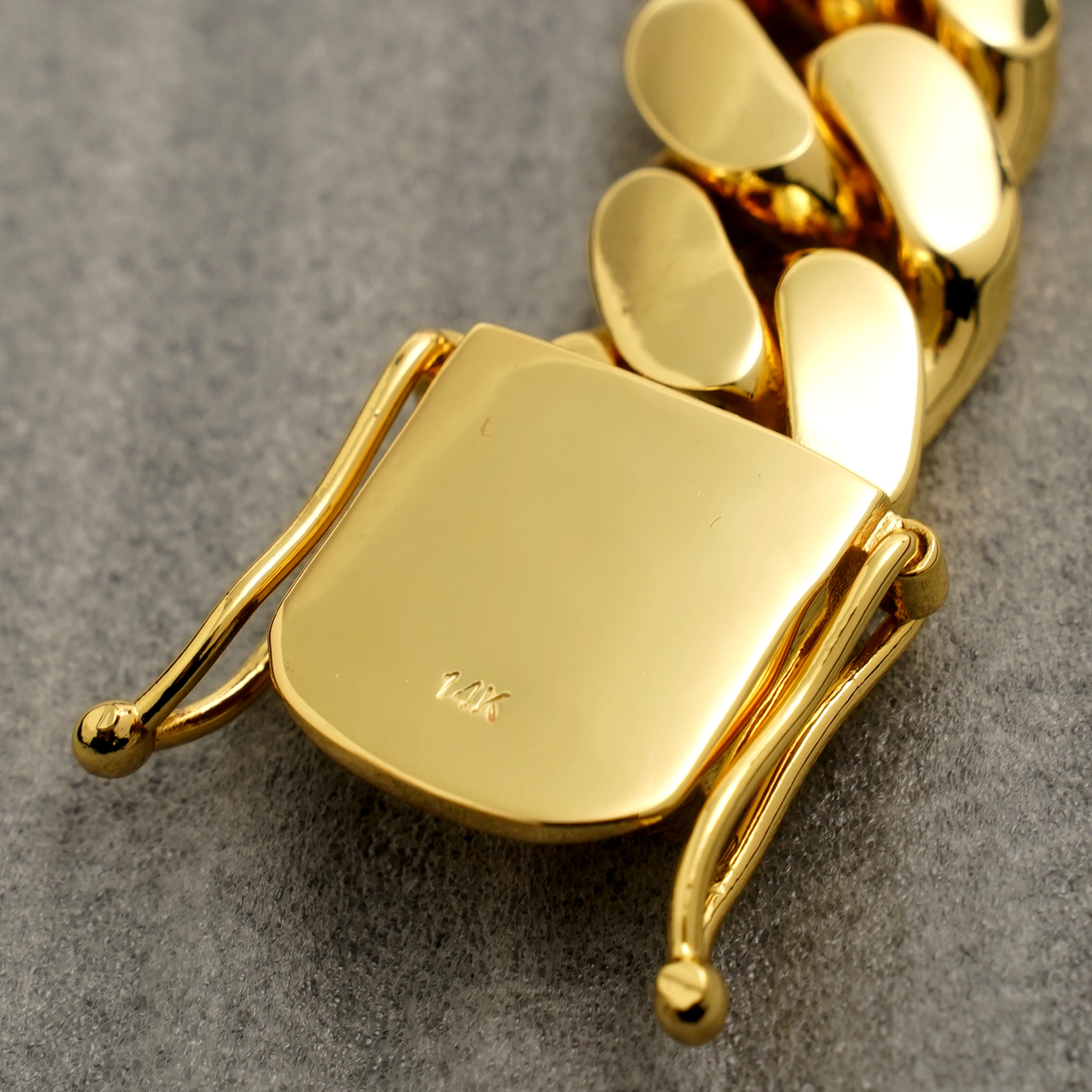 Collana Da Uomo Gemnel In Ottone Placcato Oro 18 Carati