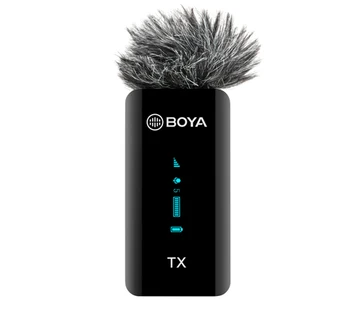 BOYA 2.4g BY-XM6-S2 Teaching Microphone Camera & Microphone & Smartphone Mic for Live-streaming Interview Vlogs detail image