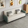 Dark green and off-white [sponge seat cushion]