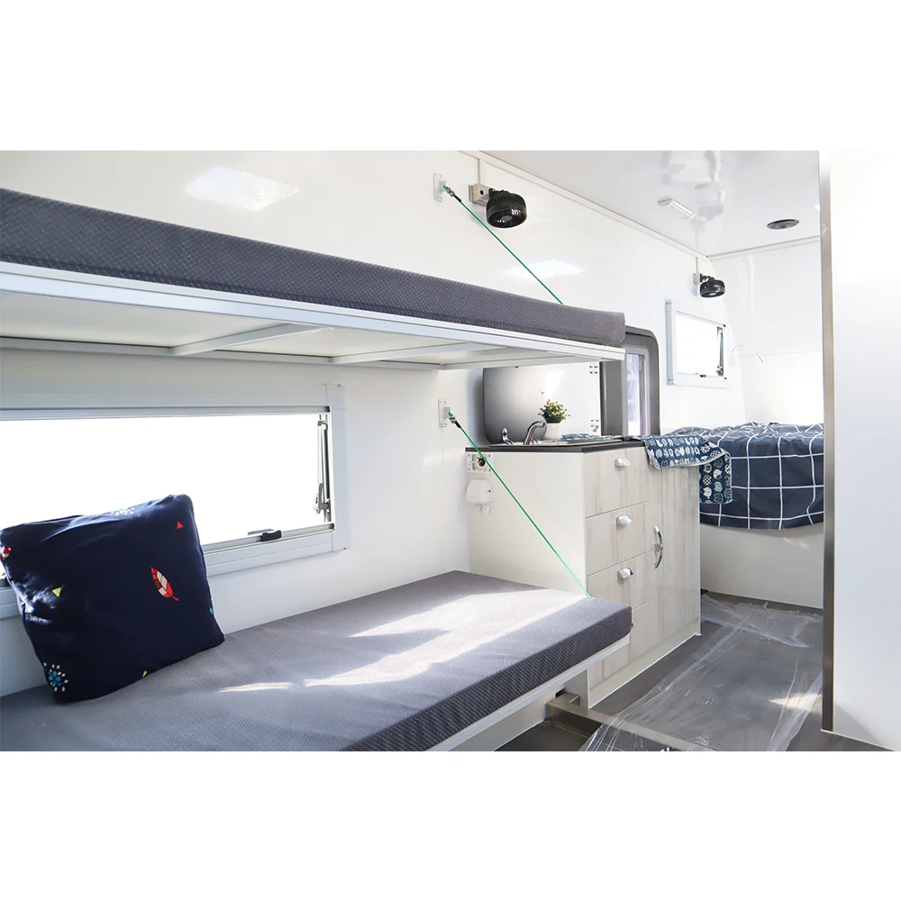 Road On Australian Standard Rvs Camper Travel Trailer Family Offroad