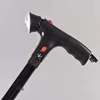 707 Manija única con luz y alarma, 4 pines, negro