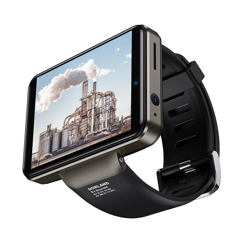 Dorland Ex Smart04 IP67 Waterproof Heart Rate Tracker 4g Lighting Business Android Intrinsically Safe Smartwatch