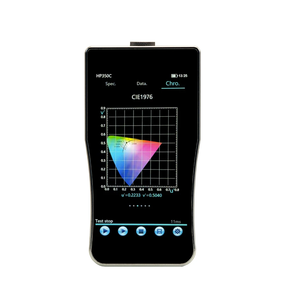 Hp350c Light Spectrum Analyzer 380780nm Handheld Portable Cct Cri