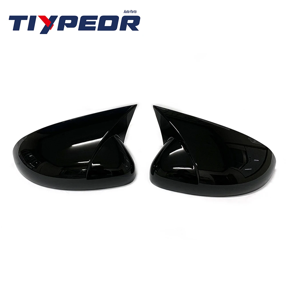 product abs sticking side mirror cover for honda city 2021   2022 auto rearview ox horn mirror door rearview mirror cover-4