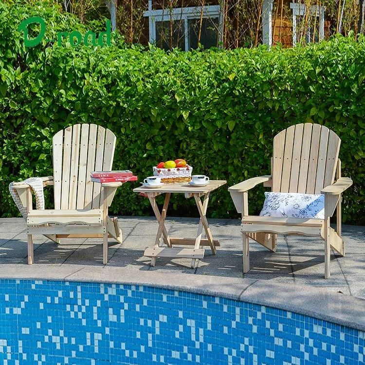 
На открытом воздухе деревянная Адирондак скамья садовый стул, уличная мебель из твердой древесины 730*820*895 840*235*170 BSCI,EN71 полный KD 8,5 