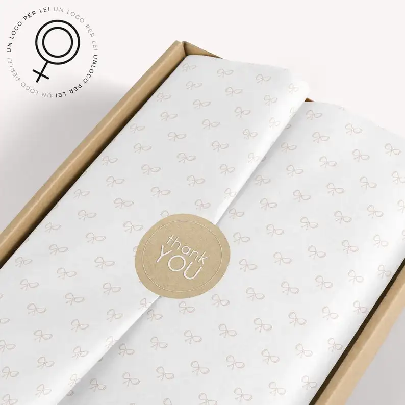 Luxury Custom Brand Logo Name Printed Gift Garment Shoes Tissue Wrapping  Paper Tissue Paper Wrapping, Tissue Wrap Paper - China Gift Wraps and  Packaging Roll price