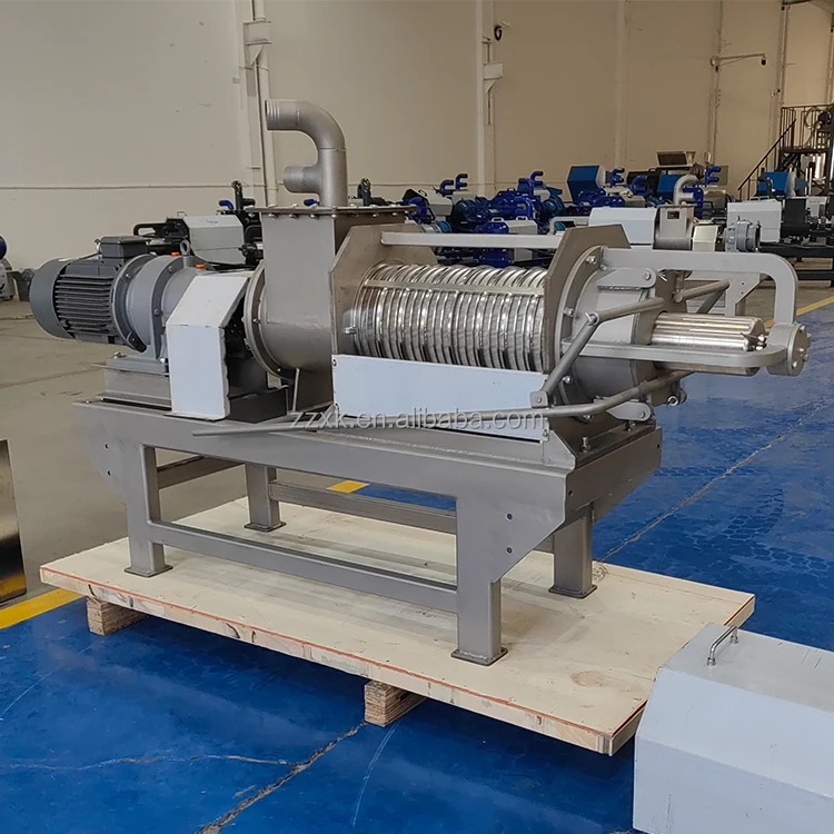 Automatic Poultry Manure Drying Dewatering Machine Farm Manure Dewatering Machine Pig Manure Separator Machine