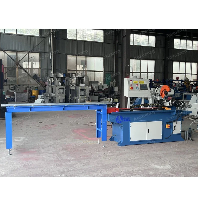 MC425 CNC Automatic Pipe Cutting Machine Steel Cnc Electric  Metal  Circular Saw Stainless Steels Tube Cutting Machine