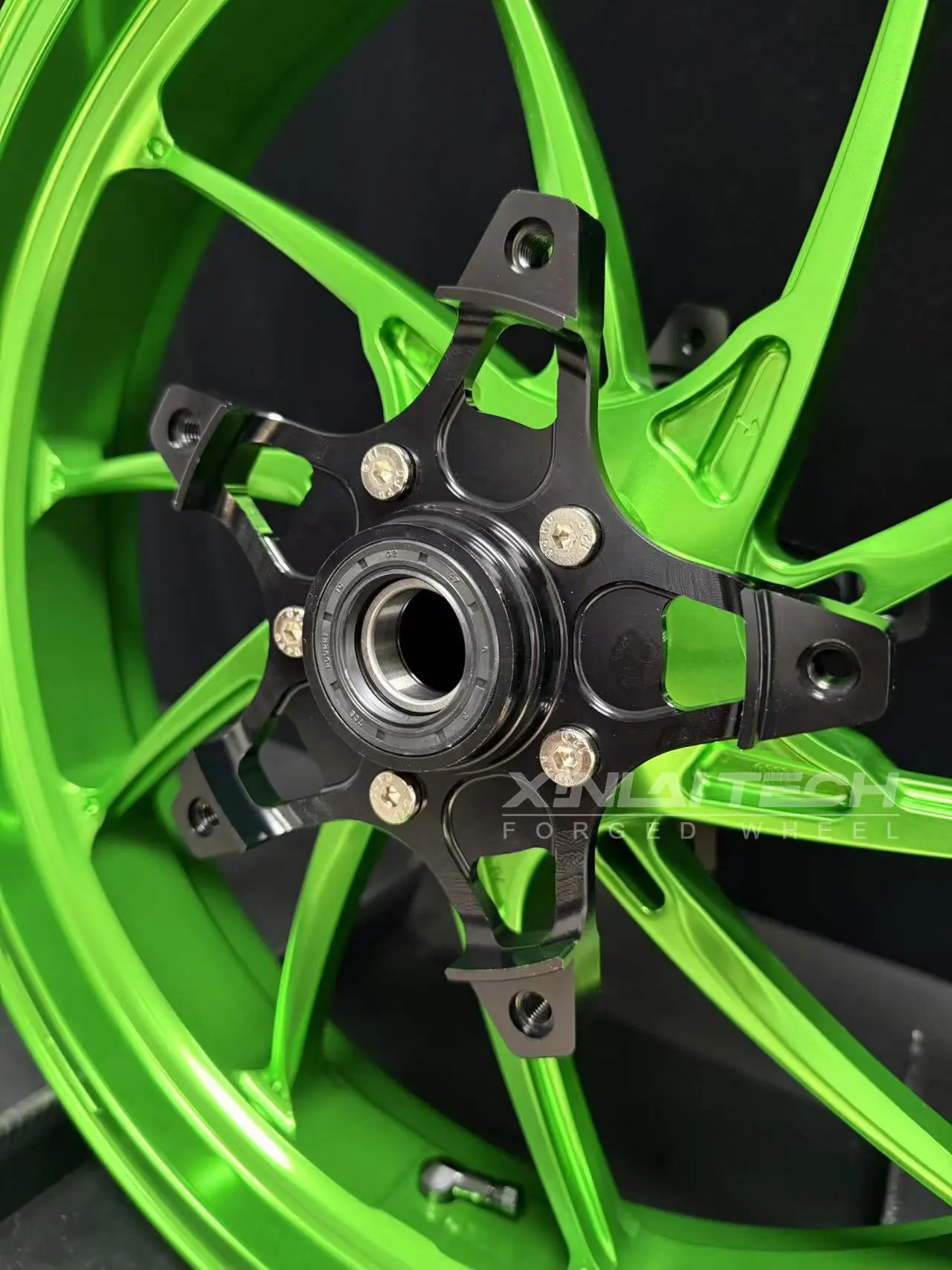 Custom Forged Motorcycle Wheels for Kawasaki Ninja H2 17 Inch CNC Forged Billet Aluminum Rims Anodized Motorcycle Alloy Wheels - Image 3
