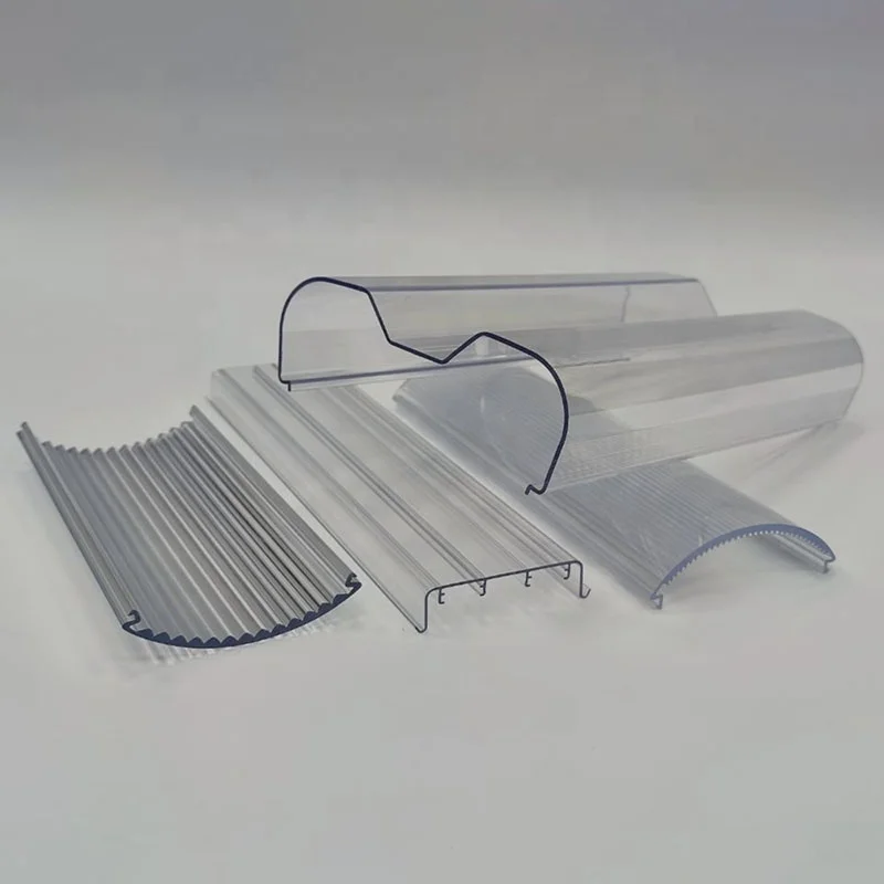 OEM Factory Customized Led Extrusion Profiles PC PMMA Frosted Clear Light Diffuser