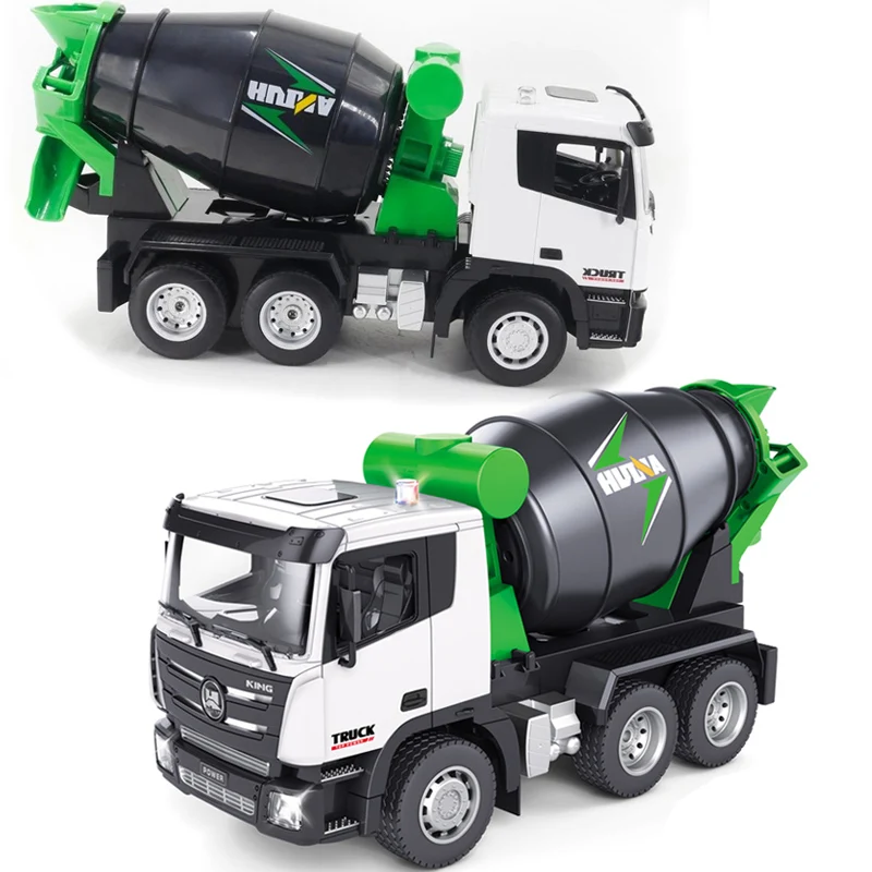 Huina 1557 1/18 RC Cement Mixer Truck - 9CH Concrete Lorry