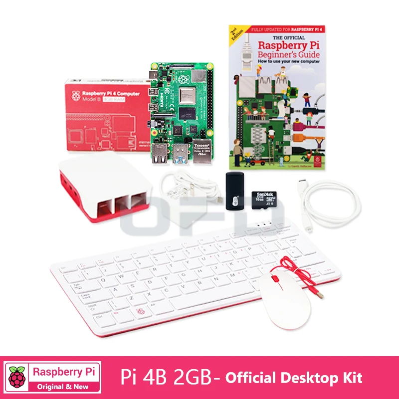 Raspberry Pi 4 Kit - Starter Basic Kit with Multiple RAM Options