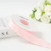 3.8mm pastel pink polka dot wavy edge [10 yards]