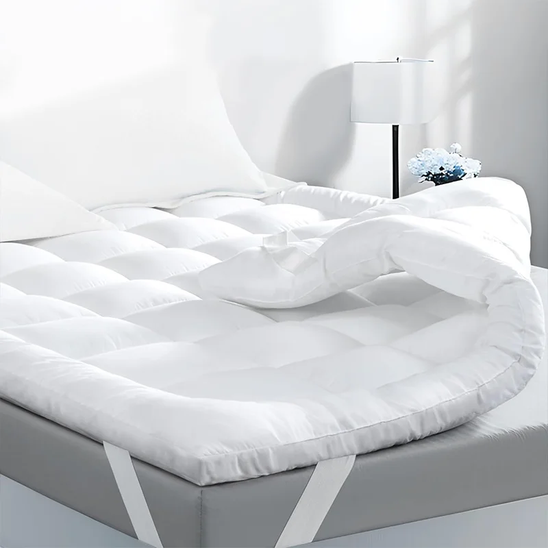 Soft Thick Mattress Topper Pad with Elastic Rubber Band