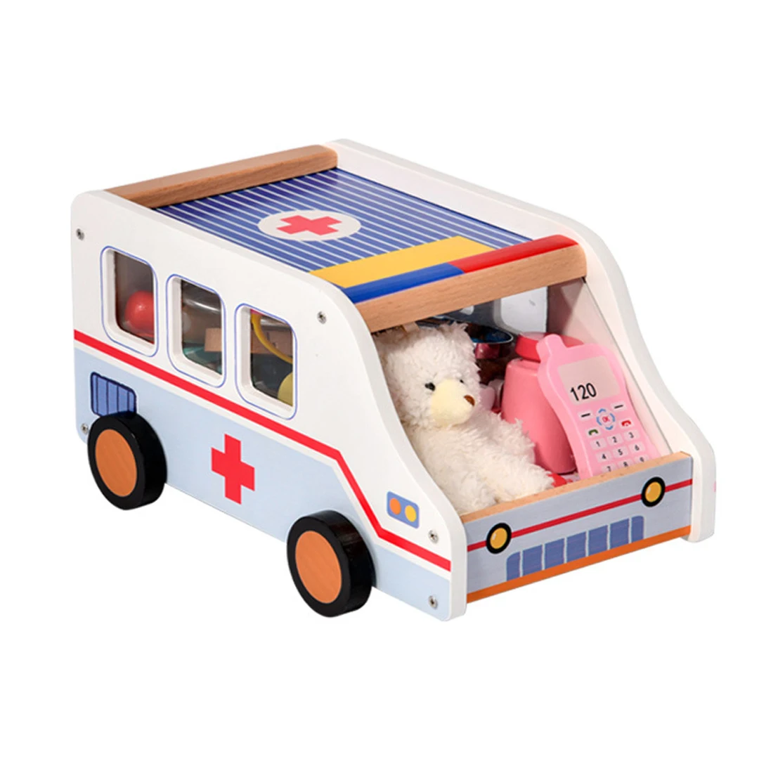 Детский деревянный врачебный набор игрушки детский игры для ролевых игр скорой помощи медицинский Стоматолог