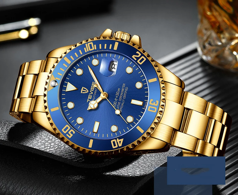 Oem Odm Business Watch Men's Luminous Mechanical Waterproof Men's Watch