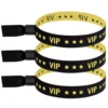 colorful Black woven label wristband [1 piece]
