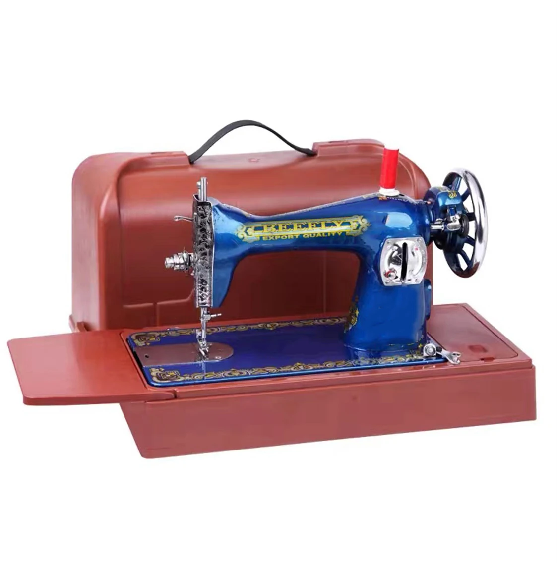 JA2-1 Machine a Coudre Easy to Use Household Sewing Machine Edge Skiving Hand Manual Machine Carton Steel 13 TT Leather 1set