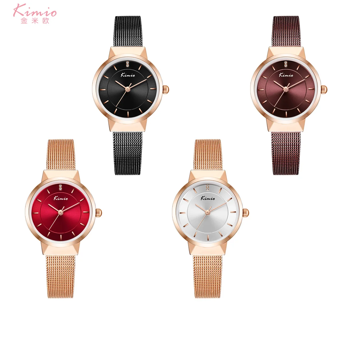 KIMIO Watch Fashion Japan Movement Quartz Watches for Women