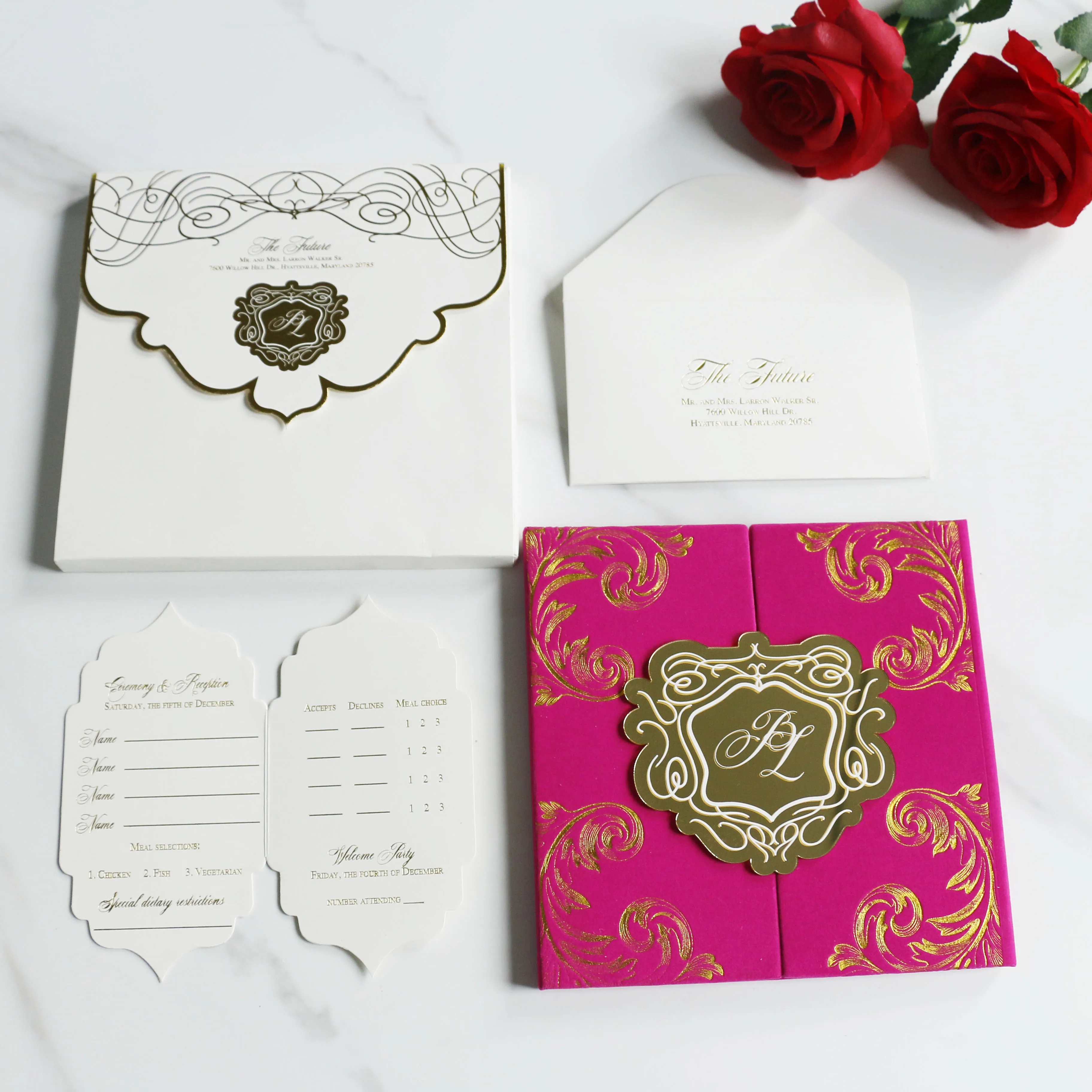 hot-sell-custom-luxury-romantic-scroll-wedding-invitation-with-laser