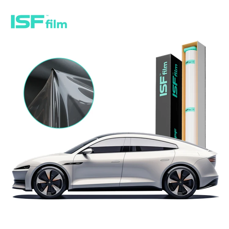 ISF High Glossy 152cm*15m 7.5mil Self Healing TPU PPF Car Paint protection Film Sticker protection Car Body Wrap Film