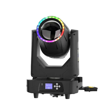 Waterproof IP65 380W 19R Beam Moving Head Lighting With Ring Effect For Night Sightseeing Radio theaters