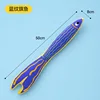 Poisson-voile à rayures bleues