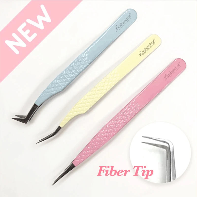 Professional Fiber Tips Lash Grafting Nano Grip Tweezers 90 45 Degree