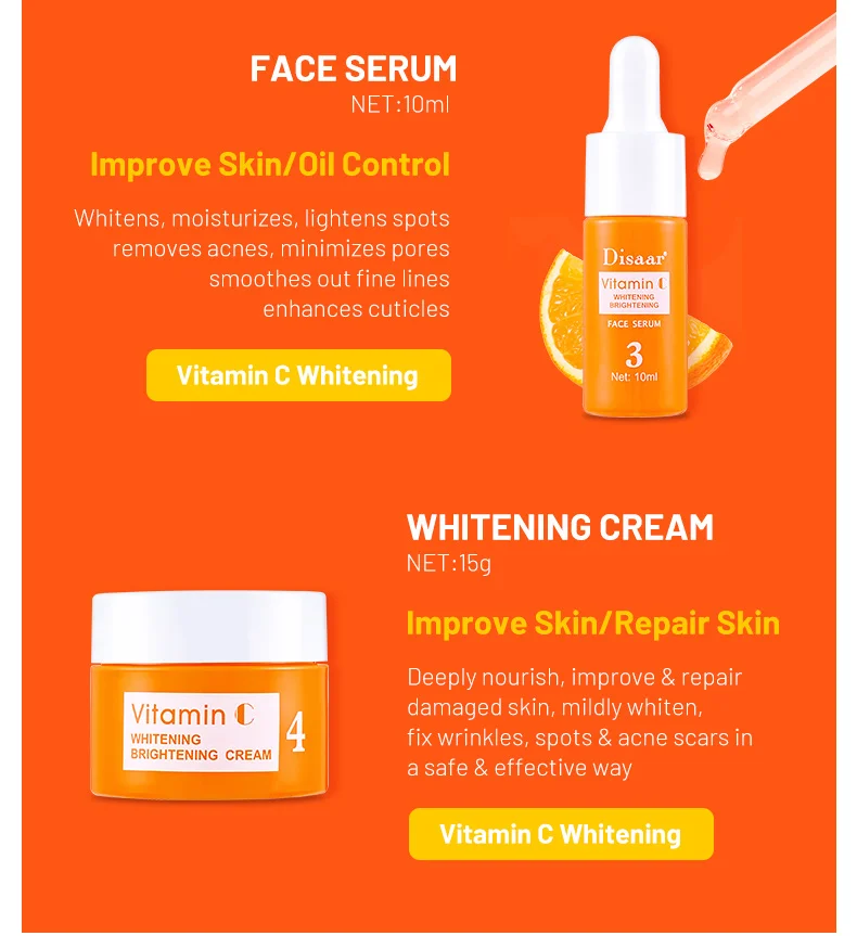 Skin Care Facial Travel Skin Care Sets New Whitening Facial Cream