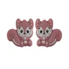 Squirrel Focal bead Blush SA124