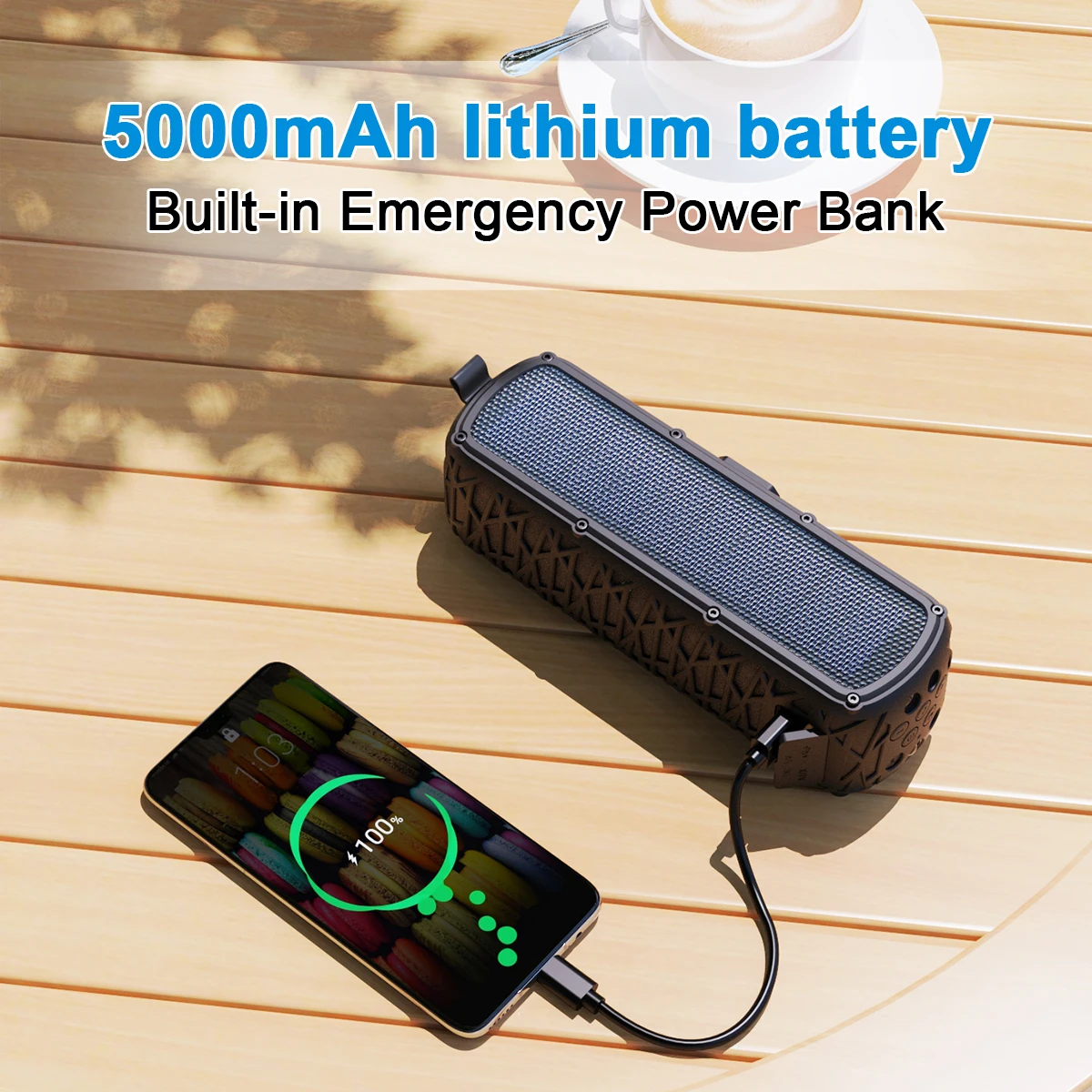 Professional Small Portable Bluetooth Speaker Waterproof