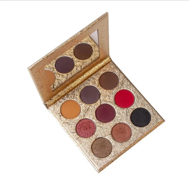 9色眼影调色板化妆化妆品眼影 - buy 9 colors eye-shadow palette