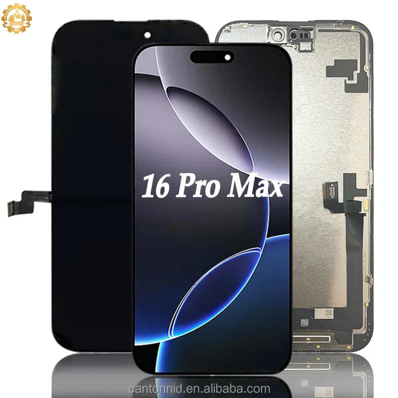 Iphone 16 Pro Max Lcd Display Assembly For Fixing Screen - Oem