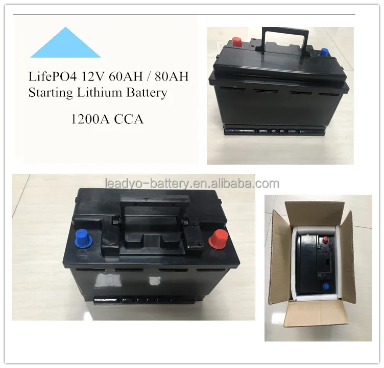 GTK 600A Car Start Battery 12V 12.8V 50Ah LiFePo4 lithium battery
