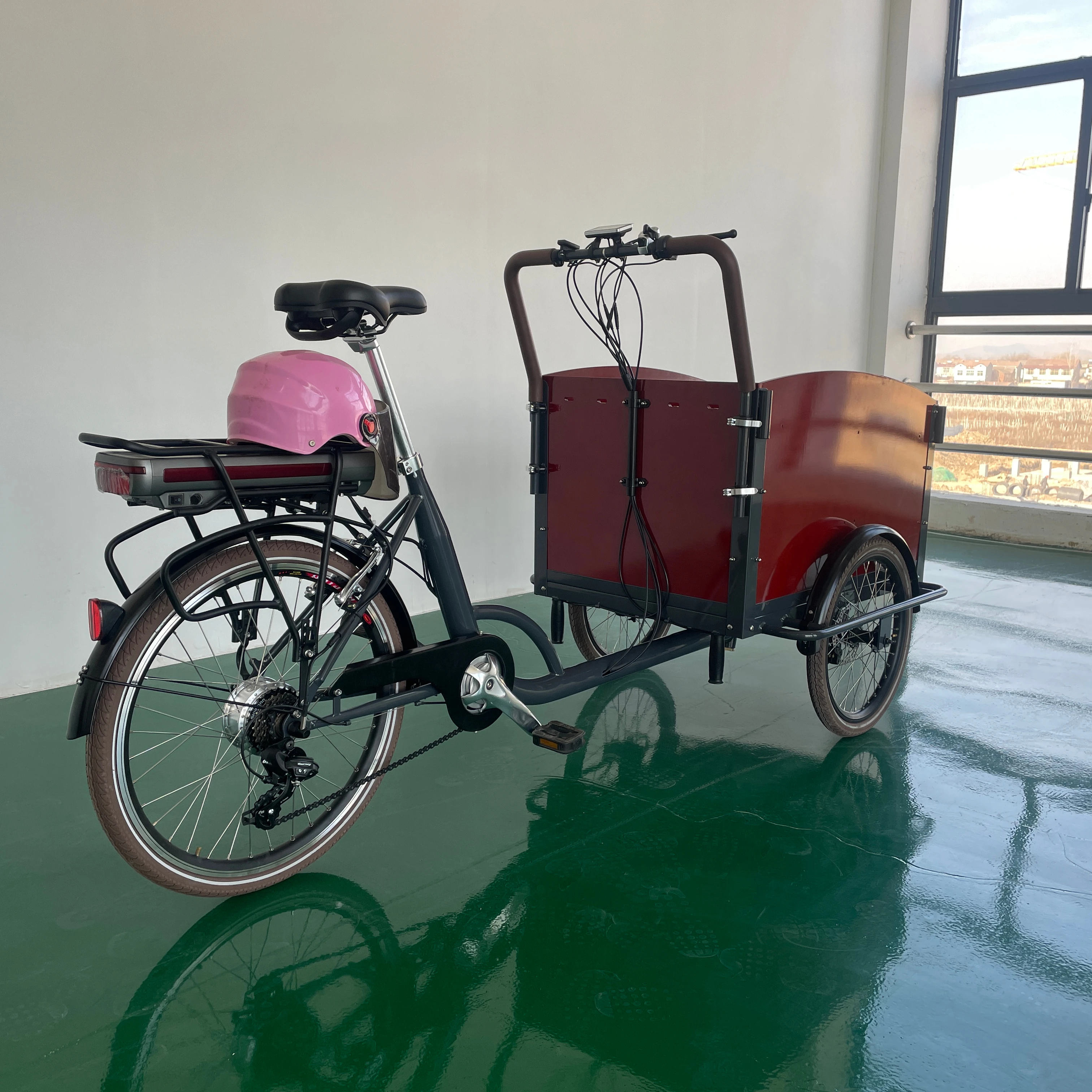 Baby Tricycle Electric Cargo Bike 