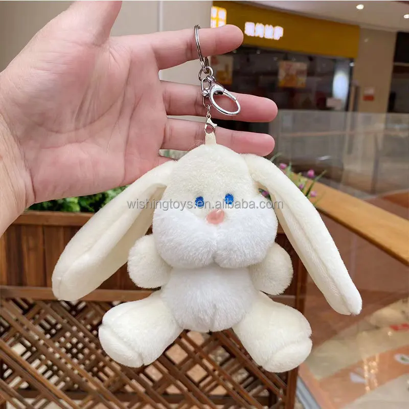 Factory Direct High Qualiy Rabbit Plush Keychain on sale