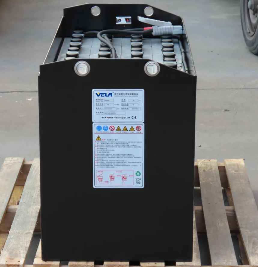 フォークリフト用電気電池48V 420Ah鉛蓄電池工業用トラクション