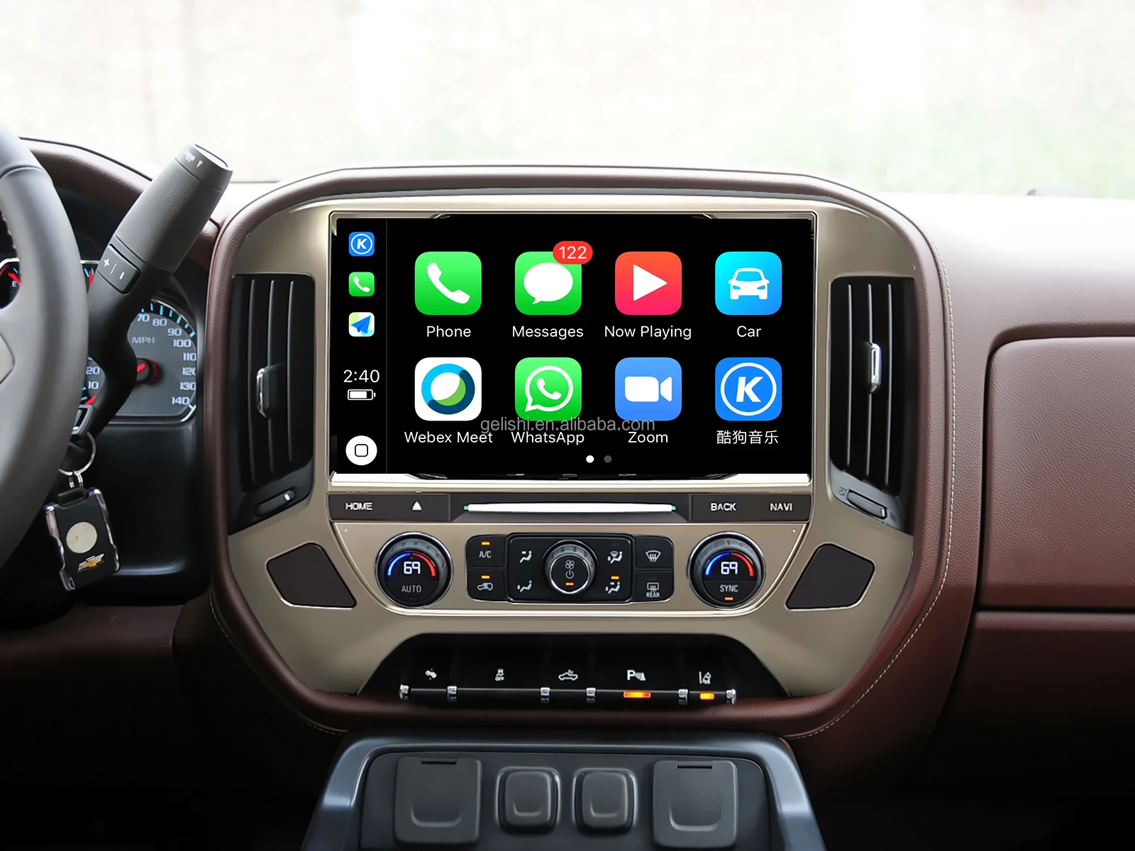 Tesla Screen Android Player Head Unit for Chevrolet & GMC