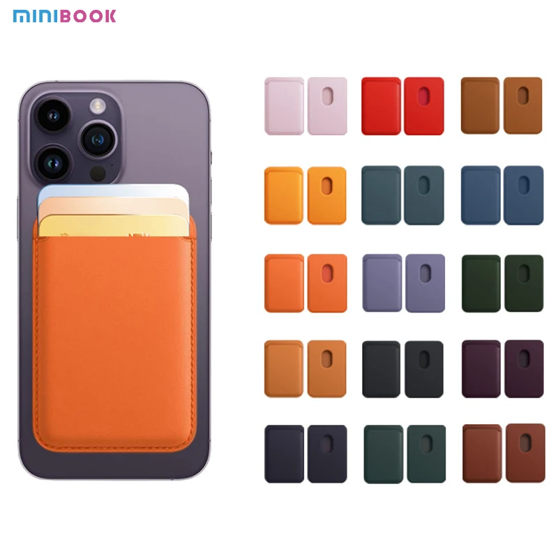 Card Bag Phone Case Wallet For Magsafe Leather Card Bag Iphone