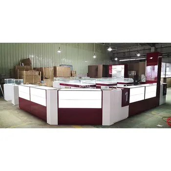 Smoke Shop Display Modern Counter Dispensary Display Cases Dispensary Tobacco-Shop-Display-Furniture